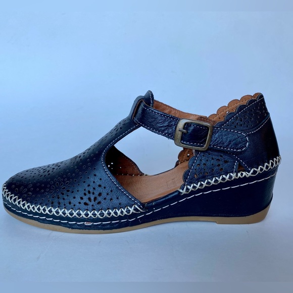 Spring Step Airy Comfort Wedge black size 6 - Picture 2 of 9